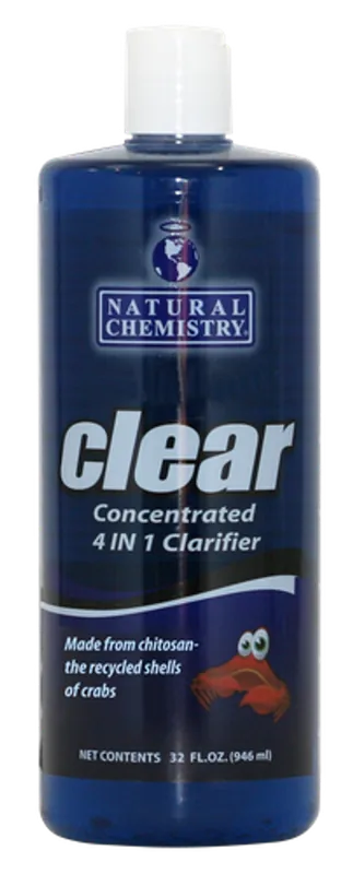 BIOLAB 13555NCM Clear 4-in-1 Concentrated Clarifier 1 Quart 13555NCM