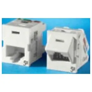 Ortronics OR-TJ5E45 Clarity TracJack Category 5e Jack 45° Fog White