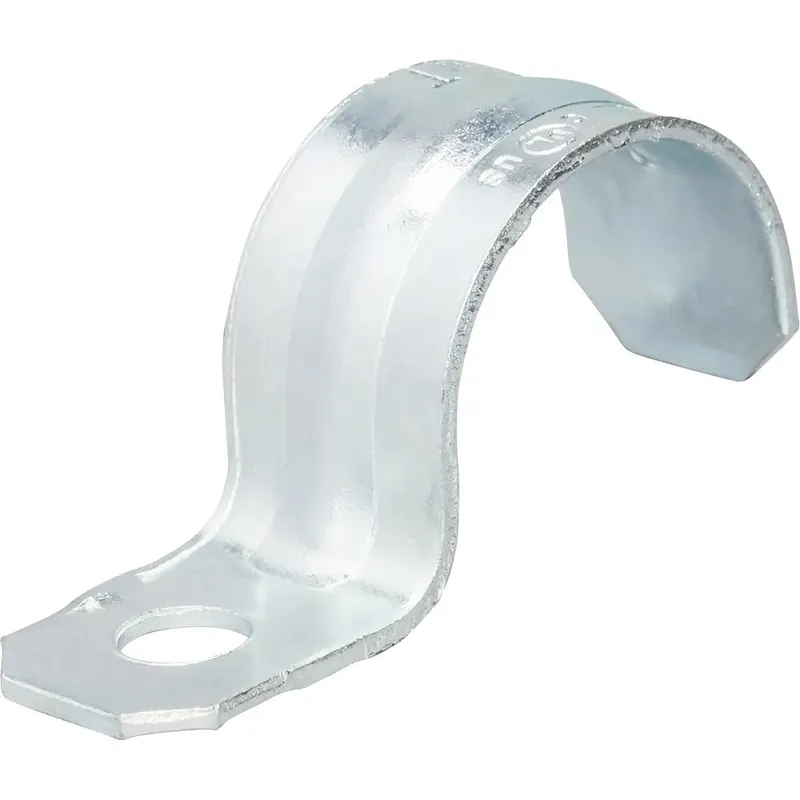 Topaz 511 1/2 EMT Strap, Snap-On Type, One Hole, Steel