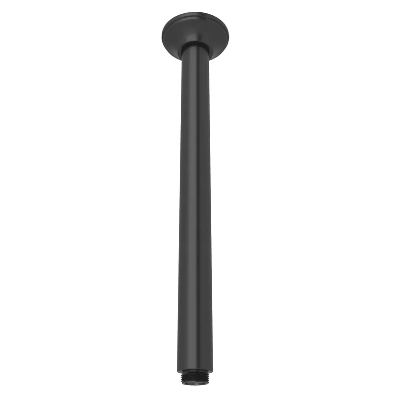 Rohl 1505/12MB Ceiling Mount Shower Arm in Matte Black