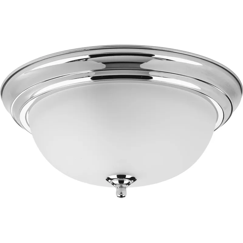 Progress P3925-15ET Two-Light Dome Glass 120 Volt 13-1/4 Inch Replacement MPN
