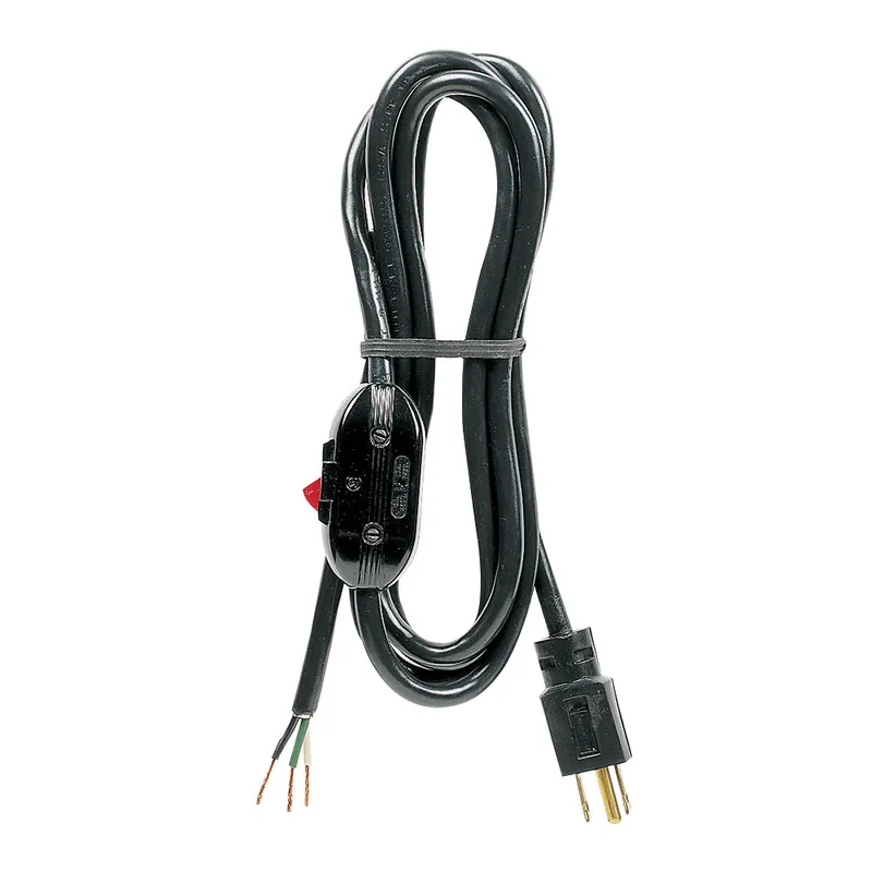 Prysmian Group 01364.70.01 Carol Cable Cord Power Supply SJT 13A 18/3 8 ft.