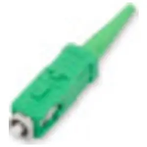 UniCam 95-200-44 UniCam® Pretium® High-Performance SC/APC SM Fiber Optic Connector Green Housing