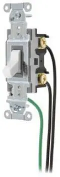 Hubbell CSL220W Dp 20A 120/277V Switch White