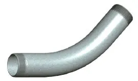 Phoenix Forge 22221000 Rigid Conduit Elbow 45 Degree