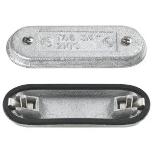 ABB 170S Stamped Steel Form 7 Conduit Body Cover With Neoprene Gasket 1/2 Inch