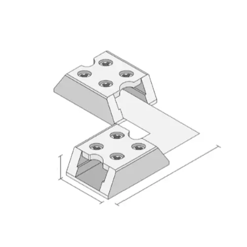 DIODE DI-TB8-CONN-TTT-1: 8mm LED Strip Light Tape-to-Tape Connector