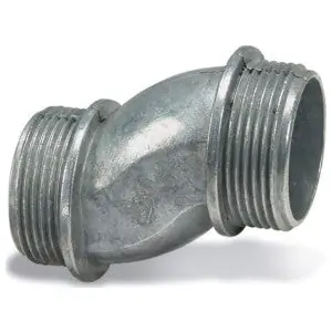 ABB (Thomas and Betts) HO-226 2 Inch Steel City® Zinc Die Cast Rigid/IMC Offset Conduit Nipple