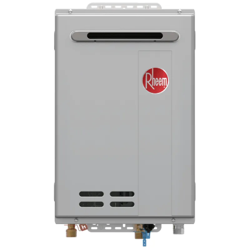 Rheem RTG-70XLPWA-1 160,000 Btu/h RTG Series High Efficiency Non-Condensing Tankless Propane Water Heater for Outdoor Installation