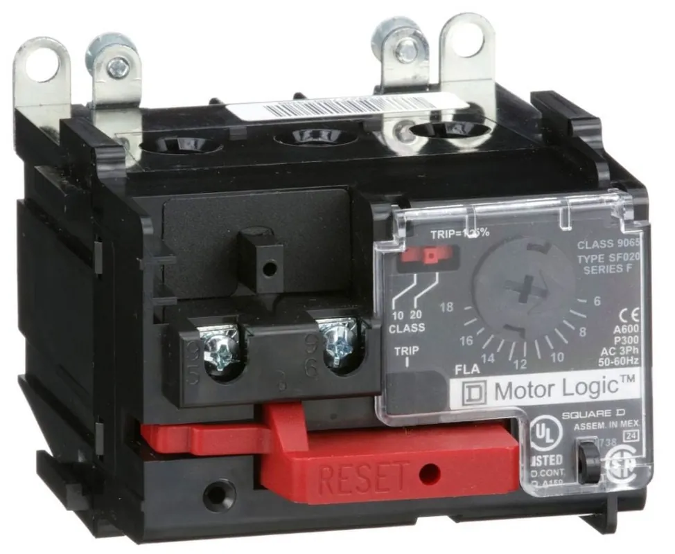 Square D 9065SF020 State Solid Overload Relay 600Vac 18Amp