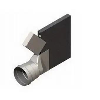 American Wick Drain 20007 FO.U.12-18 18 Drain End Outlet