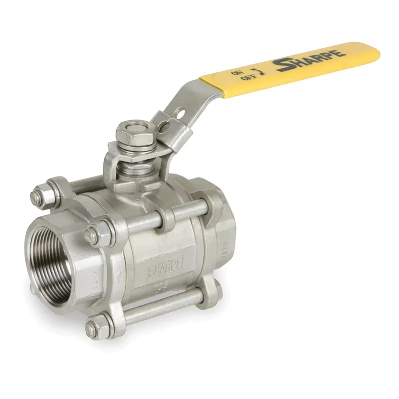 Sharpe SV39036TEOH003 39036 3-Piece Ball Valve 3/8 in Nominal Full Port