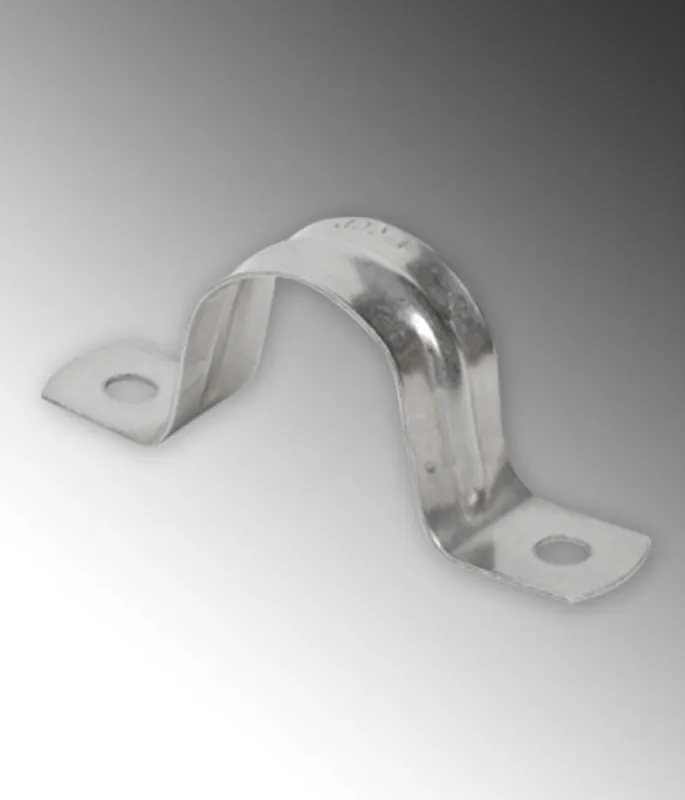 Calpipe Industries S605002S00 Calbrite 1/2in Stainless Steel Two Hole Strap