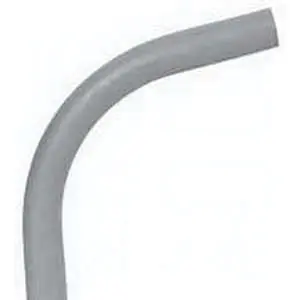Kraloy 78624 Schedule-80 PVC Standard Radius 90-Degree Conduit Elbow 1-1/2-Inch