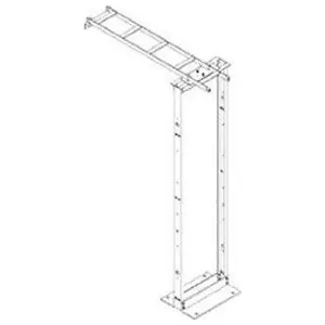 Chatsworth 11911-712 Cable Runway Wall to Rack Kit 12 In.W x 54 In.L Black