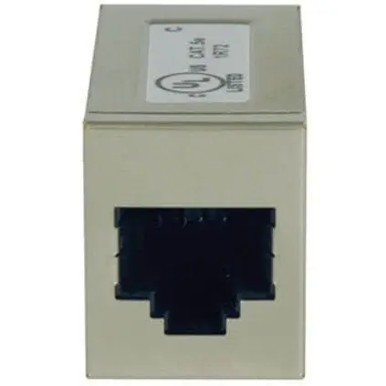 Tripp Lite N032-001 CAT5e Straight Through Modular Shielded In-Line Coupler (RJ45 F/F)