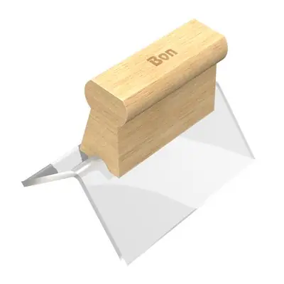 Bon 85-106 Outside Corner Tool - Plexiglass - 1/8 - Wood Handle
