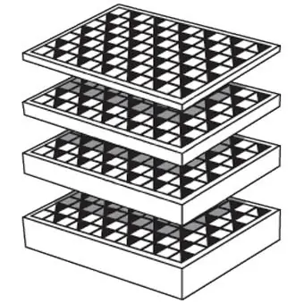 Leviat MB40202 Meadow Burke 1/8 in. 2+AD:ALin. x 3 in. Precast Shim