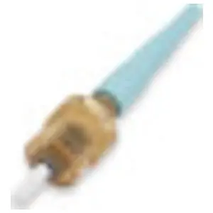 UniCam 95-050-51-X High-Performance ST Fiber Optic Connector OM3/OM4 Aqua Boot