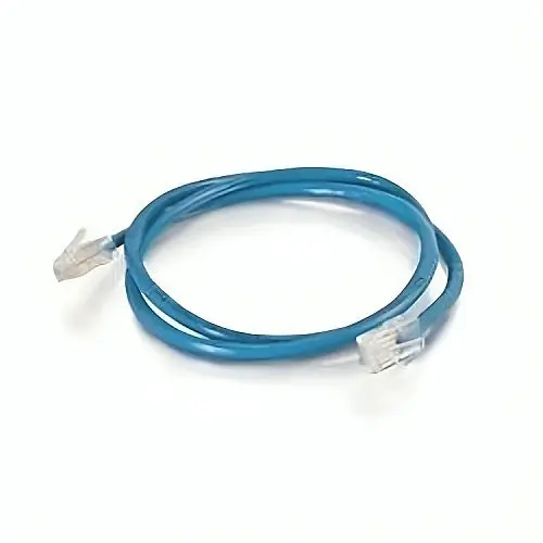 Quiktron 560-110-003 CAT5e Patch Cable Blue 3' Non-Booted