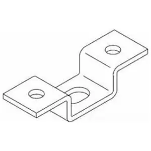 Chatsworth 11406-001 Ceiling Support Bracket 3/8 in. Gold