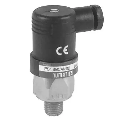 Numatics PS180CAN01 4-Pin Pressure Switch, 14 to 150 psig Pressure, 1NC-1NO