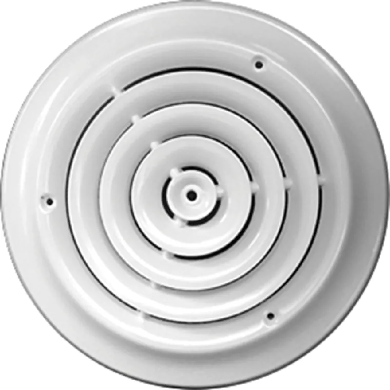 Accord Ventilation Products 30012WH Ceiling Diffuser 12 White Steel Round