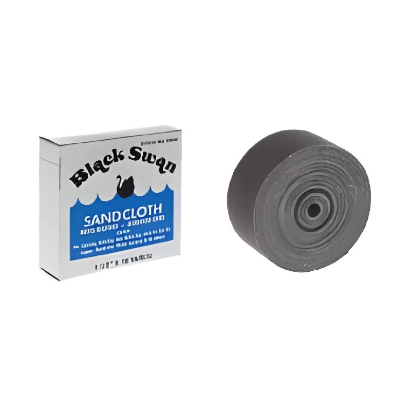 Black Swan 10000 Premium Aluminum Oxide Sand Cloth, 120 Grit (1-1/2 inch x 10 yd)