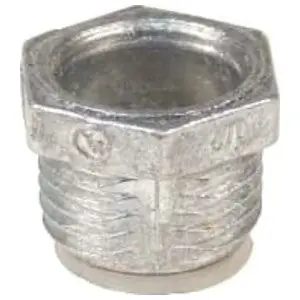 ABB HA806 2 Inch Steel City Zinc Die Cast Rigid/IMC Conduit Nipple with Insulated Throat
