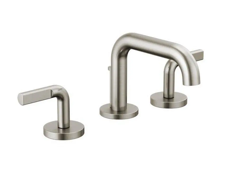 Brizo 65334LF-NKLHP-ECO Litze Two Handle Widespread Bathroom Sink Faucet in Luxe Nickel
