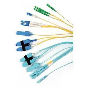 Siemon FJ2-LCSA6MM-05 Fiber Patch Cables LC to ST Duplex Orange Multimode (OM1) 5 M L 2