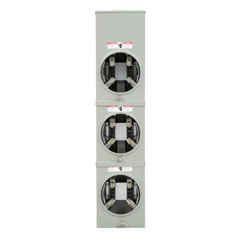 Talon UA3B11-0PZA Talon 100 Amp 3-Position 4-Jaw Ringless Horn Bypass MS Overhead Vertical Meter Mounting Device