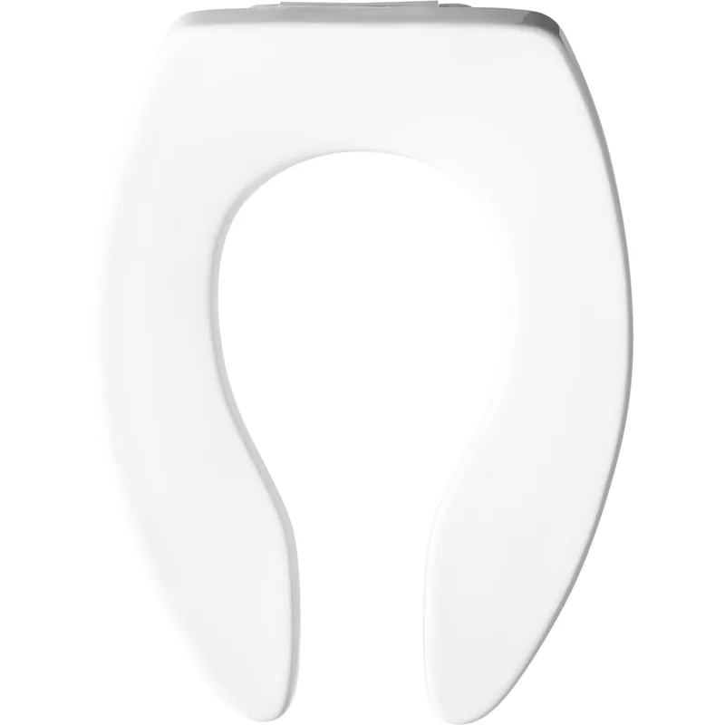 Olsonite 95SSCT000 Elongated Open Front Less Cover Toilet Seat