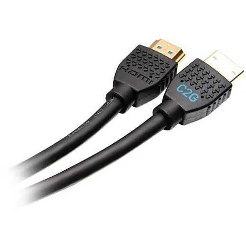 C2G by Legrand C2G10378 Performance Series Ultra Flexible High Speed HDMI Male Cable, 4K 60Hz In-Wall, CMG (FT4) Rated, 10' (3m)