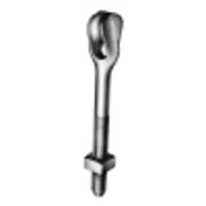 Thimbleye 5614 Bolt Steel Hot-Dip Galvanized 3/4 in Dia Thread 18350 Lb Strength 6 in 10 TPI 14 in L