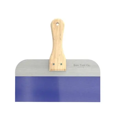 Bon Pro Plus 15-152 Taping Knife - Blue Steel 10 x 3 - Wood Handle