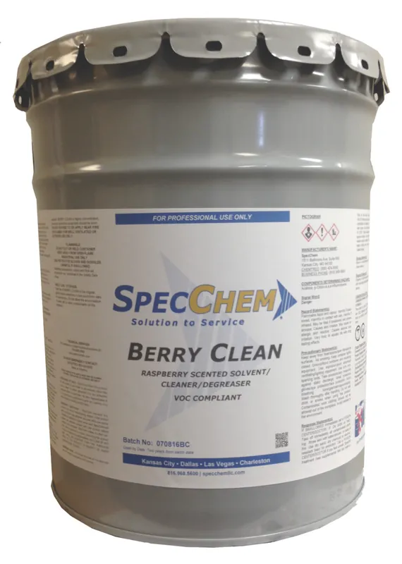 SpecChem BC5 5Gal Berry Clean Voc Compliant Cleaner Degreaser