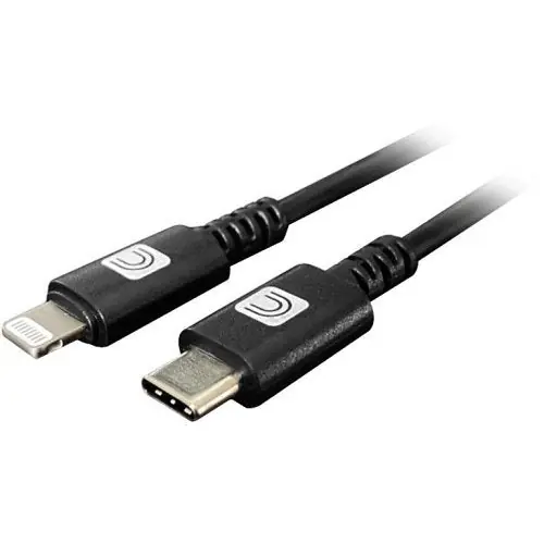Comprehensive LTNG-USBC-6PROBLK Pro AV/IT Integrator Series Lightning Male to USB-C Male Cable 6' Black