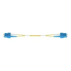 Lynn Electronics SCSCDUPSM-1M Optilink SM Duplex SC/SC Fiber Optic Patch Cable Blue, 1 M