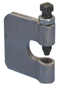 Gregory Industries G4143 1/2In Domestic Beam Clamp Eg with Locknut