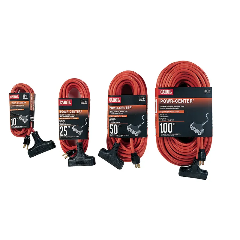 Prysmian Group 00691.63.04 Powr-Center SJTW Extension Cord 300 VAC 25 ft.