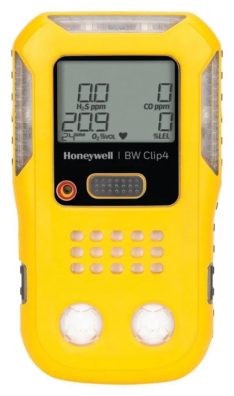BW Technologies BWC4YN 4-7/10 x 2-7/10 x 1-3/10 in. -20 to 50 Degree C (-4 to 131 Degree F) Gas Detector