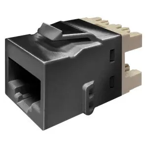 CommScope 760241161 Modular Jack Black Cat 6A UL-rated 94V-0