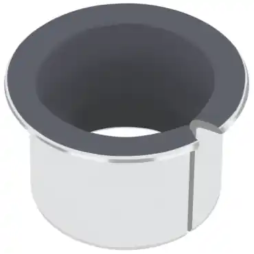 Garlock Bearings LLC BB0806DU Self-Lubricating Metric DU Flanged Bushing