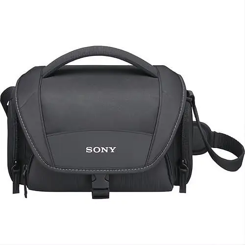Sony Pro LCS-U21 Protective Carrying Case for Handycam Camcorders, Cyber-shot Cameras, and Alpha NEX Cameras