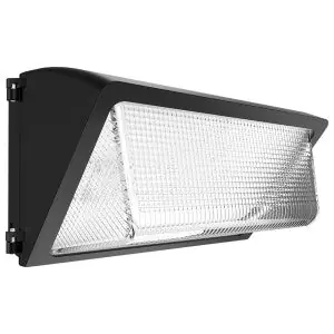 RAB Lighting WP3LED83L-750U LED Wall Pack Aluminum 55W Surface Mount 8296 lm 100000 hr 120 to 277V 5000K 76 CRI Bronze