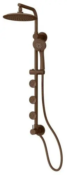 Pulse Shower Spas 1089-ORB 8 Head Shower System 1.8/2.5 GPM