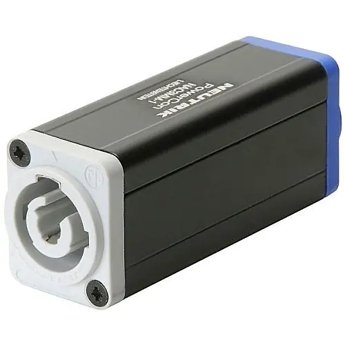 Neutrik NAC3MM-1 CBC Coupler for Linking Power Cables with NAC3FXXA/B