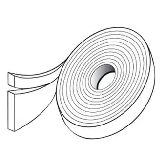 Superior Profiles SFB12225 Polyfoam 1/4 in. x 2 in. x 100 ft.