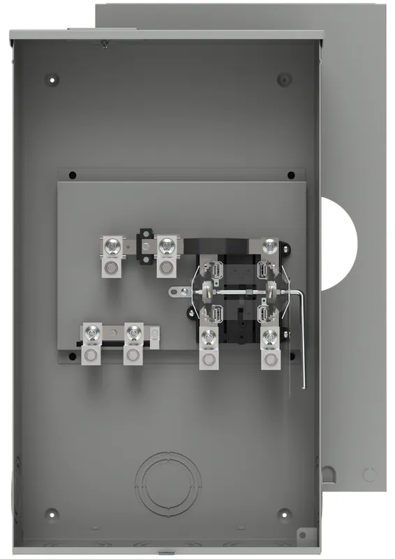 Talon 48704-82GP Siemens 600 VAC 320 Amp 1-Phase 3-Wire 4-Jaw 1-Position Lever Bypass Ringless Meter Mounting Equipment